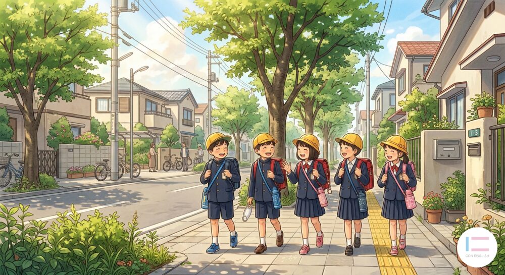 日本の子どもはどうやって通学する？