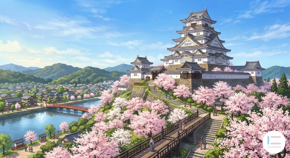 日本のお城に残る侍の歴史