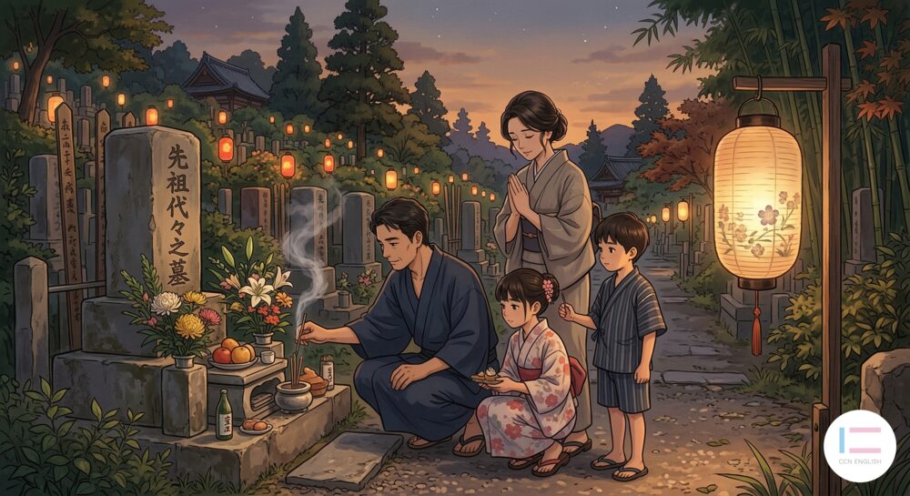 お盆とお墓参りの習慣