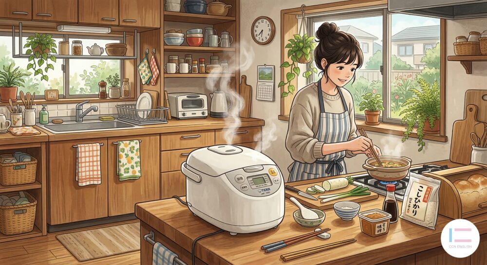 炊飯器の便利さ